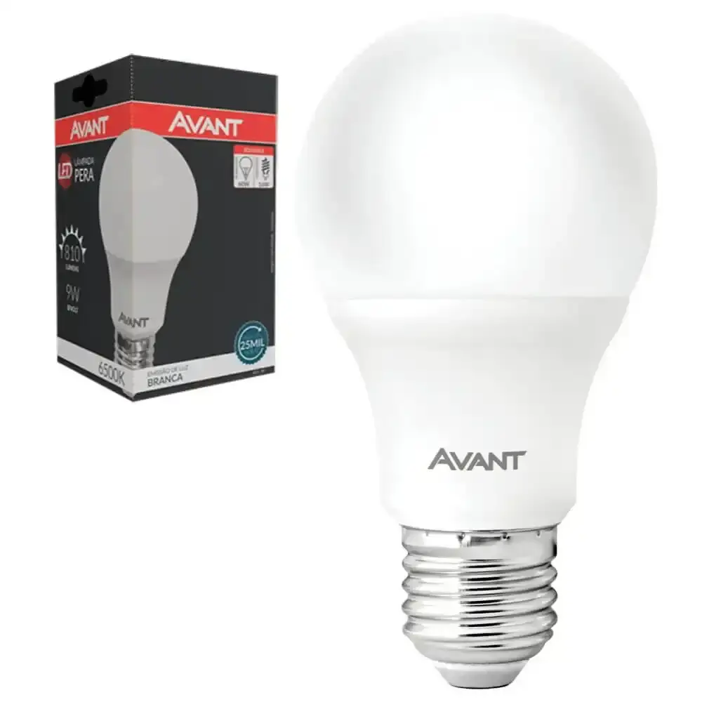 Kit 10 lâmpadas LED 15W 6500K bivolt E27 Avant — fotografia 2