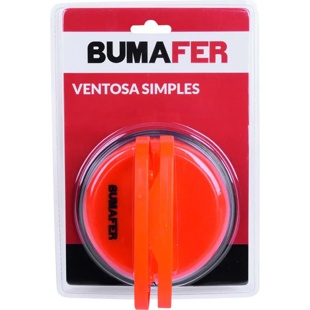 Ventosa simples de plástico e aço 45 kg Bumafer — fotografia 5