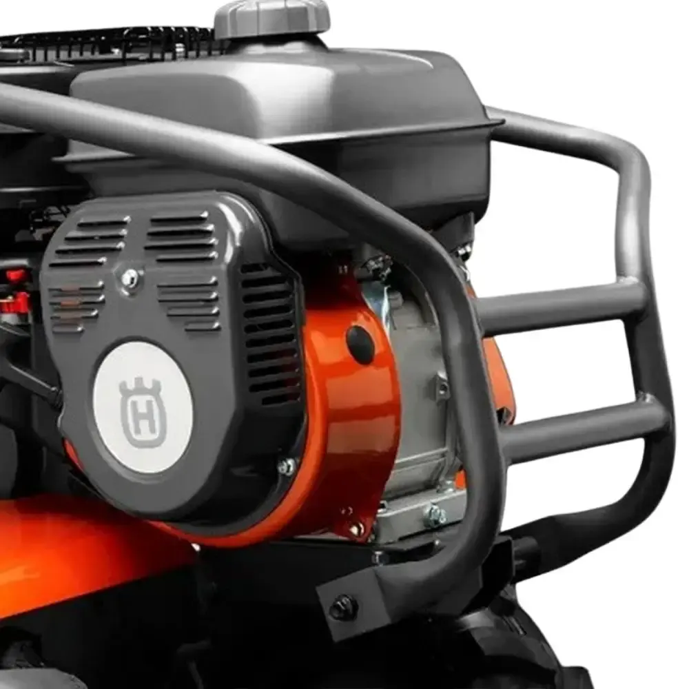 Motocultivador a gasolina 4,8 HP 4T 212 CC rodas e enxadas TF-338 Husqvarna — fotografia 4
