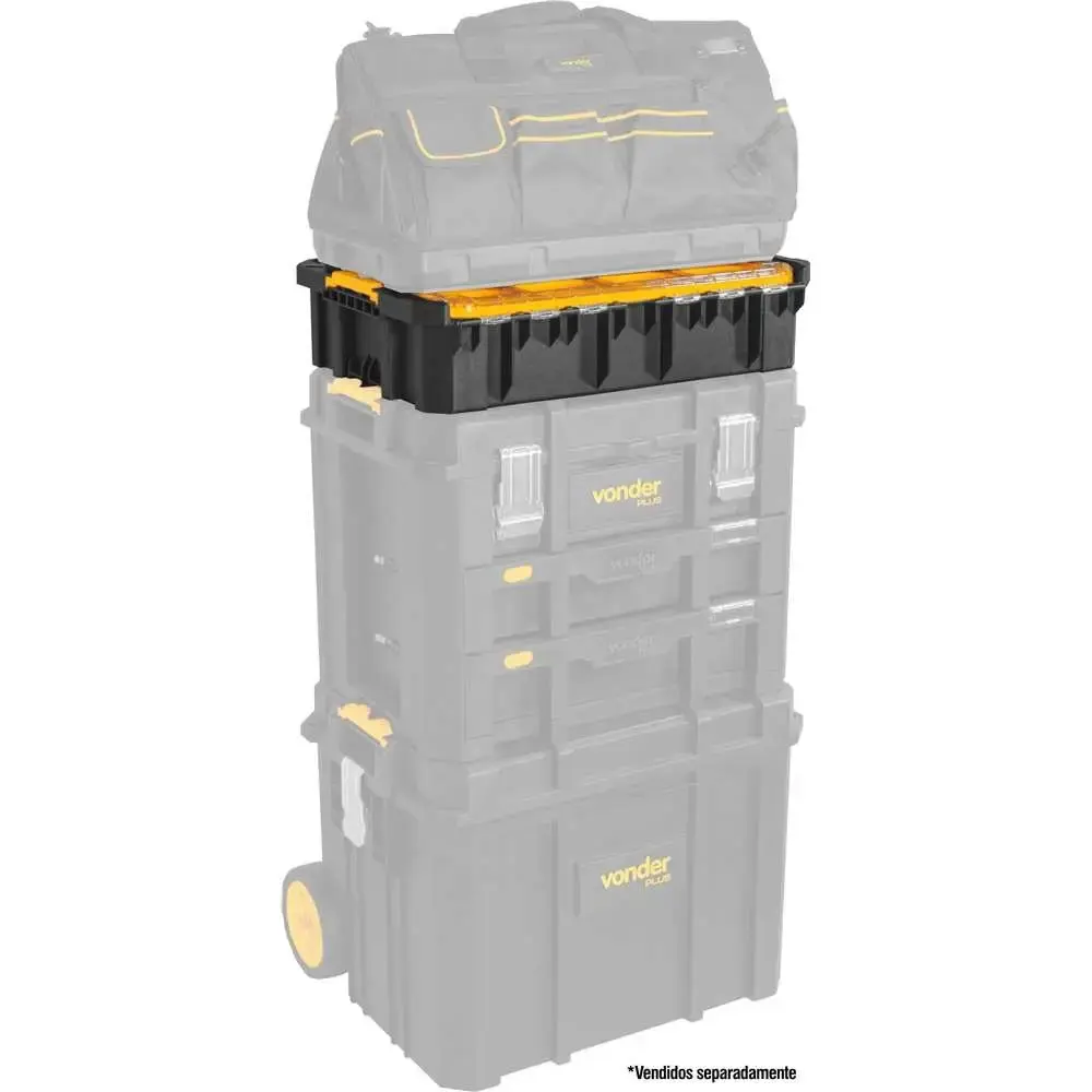 Organizador plástico 12 compartimentos OPV-900 Vonder — fotografia 9