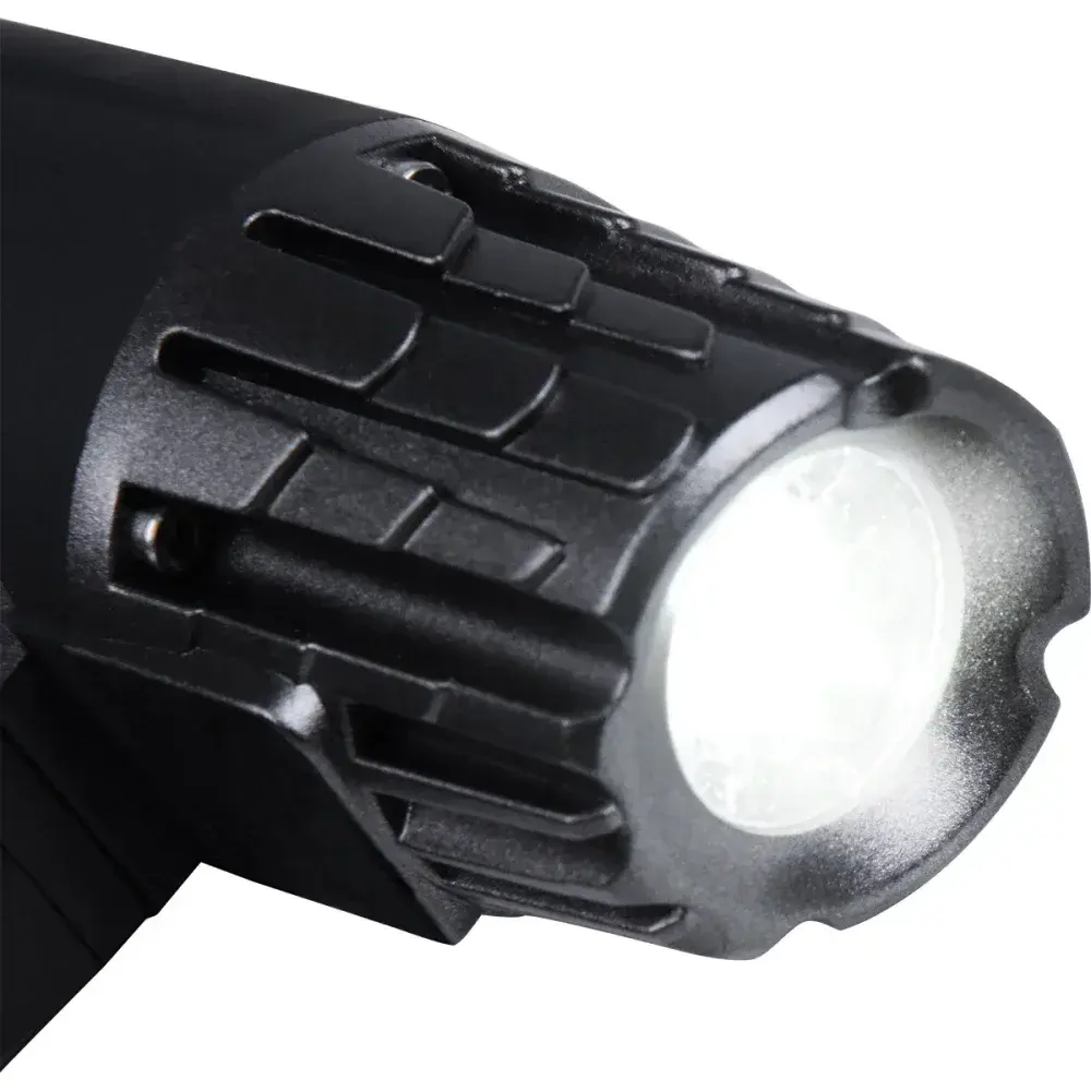 Lanterna para bicicleta dianteira 4 estágios led usb Worker — fotografia 4