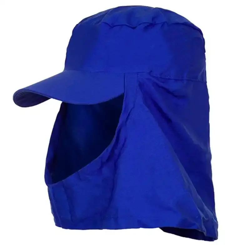 Touca árabe com aba azul delta plus