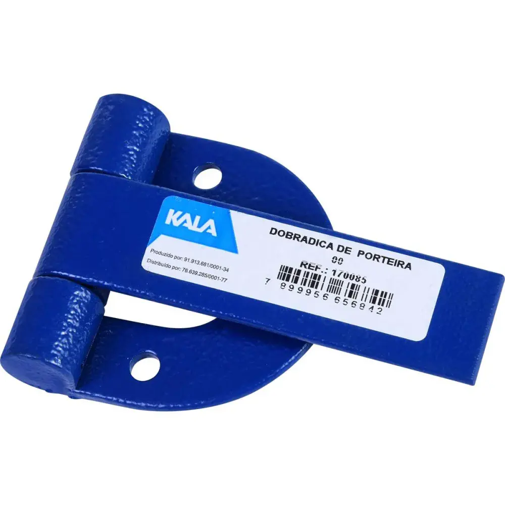 Dobradiça de porteira C00 azul Kala