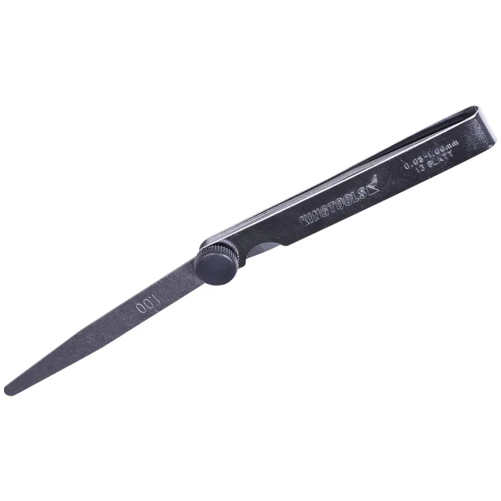 Calibrador de folga 13 lâminas 0,05-1MM 600,010 kingtools King Tools — fotografia 2