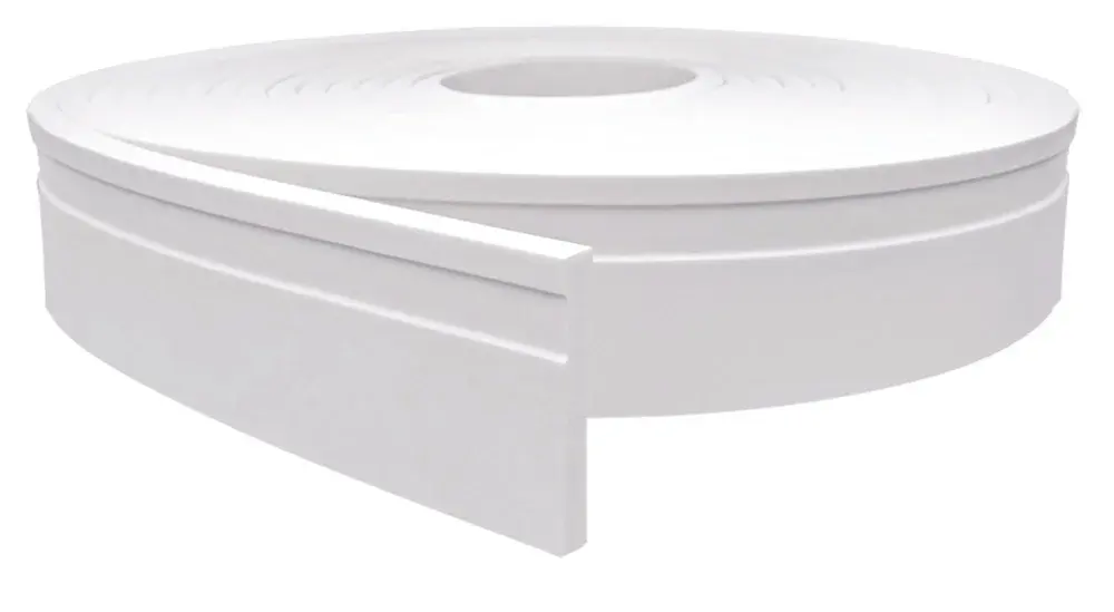 Rodapé eva autocolante 7CM x 5M branco meu rodapé