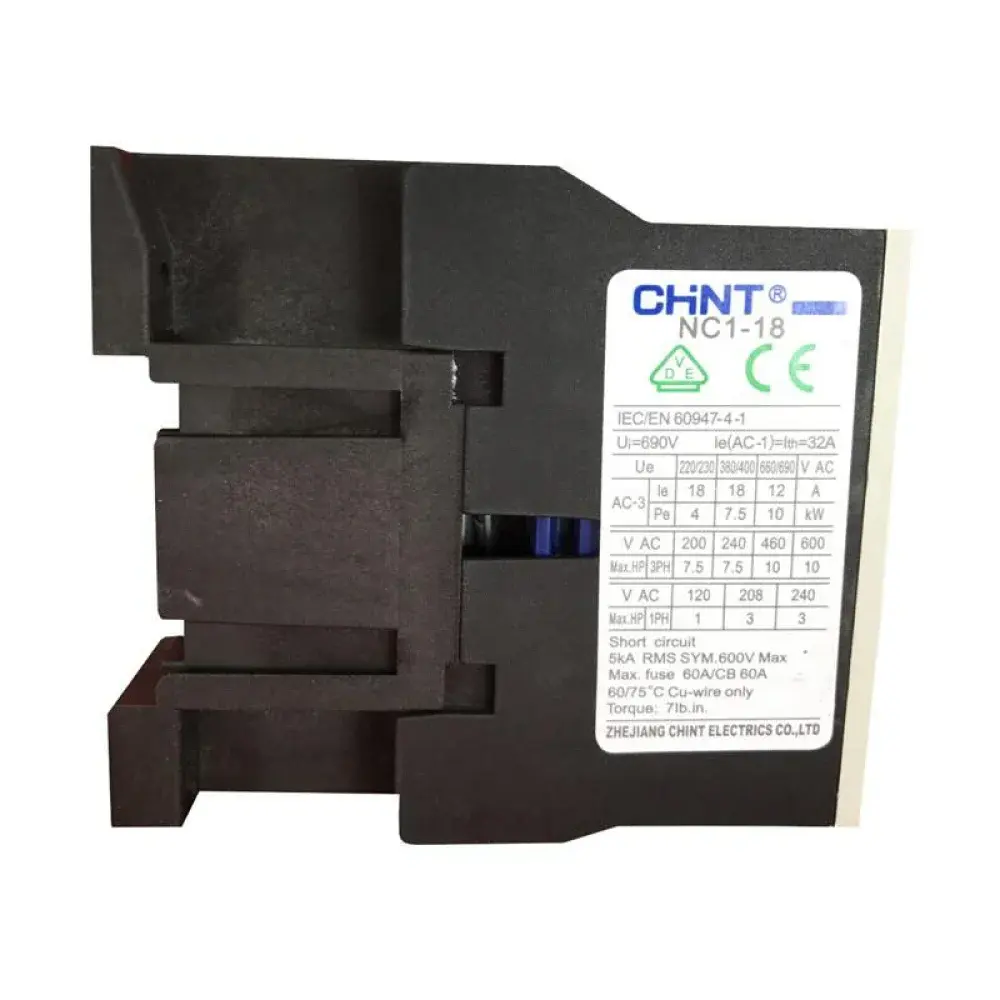 Contator NC1-1801 110V Chint — fotografia 3