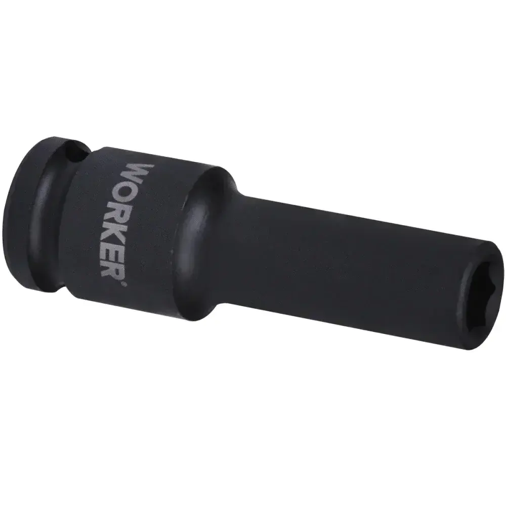 Soquete sextavado de impacto longo encaixe 1/2 10MM Worker — fotografia 8