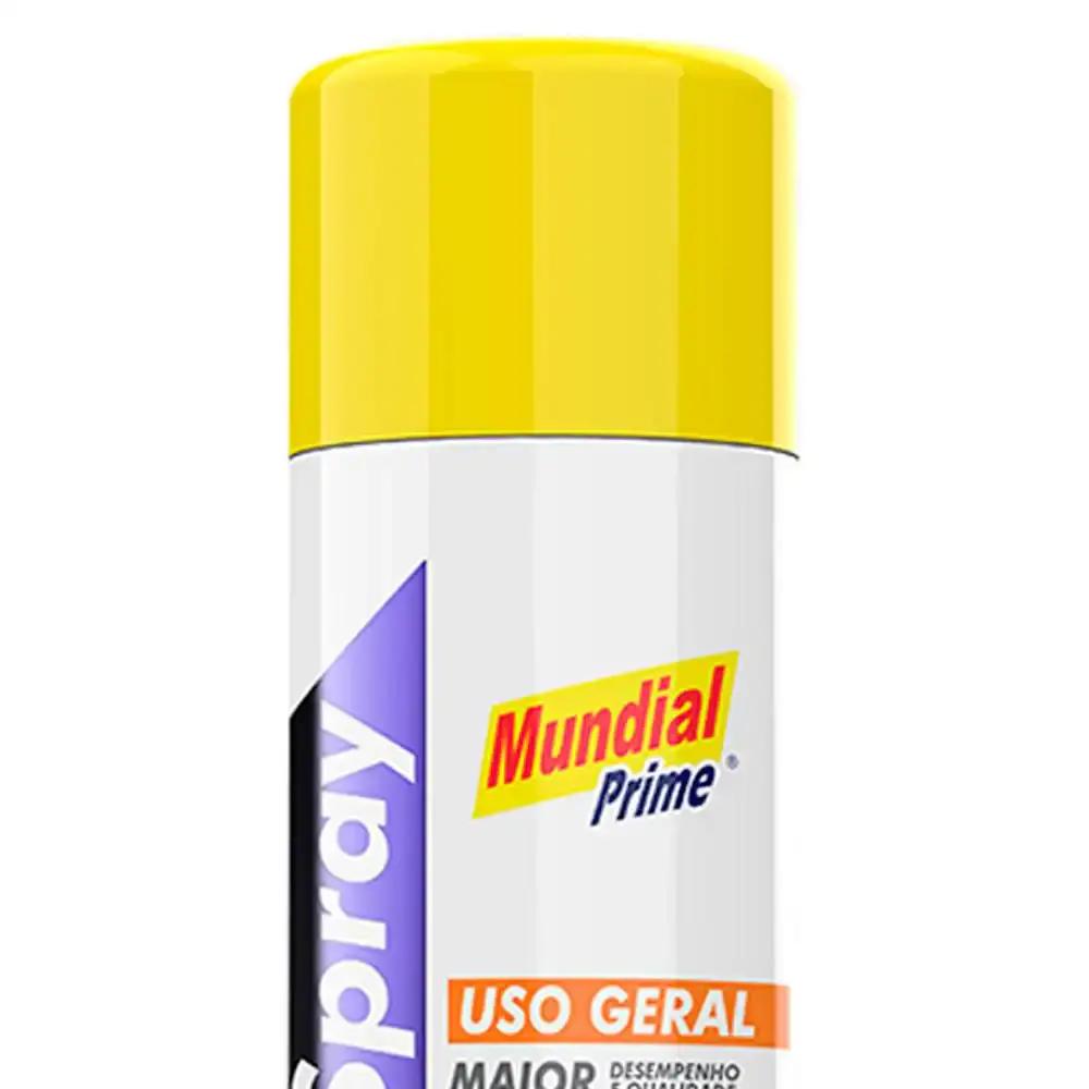 Tinta spray 400 ML mundial prime Vermelho — fotografia 5