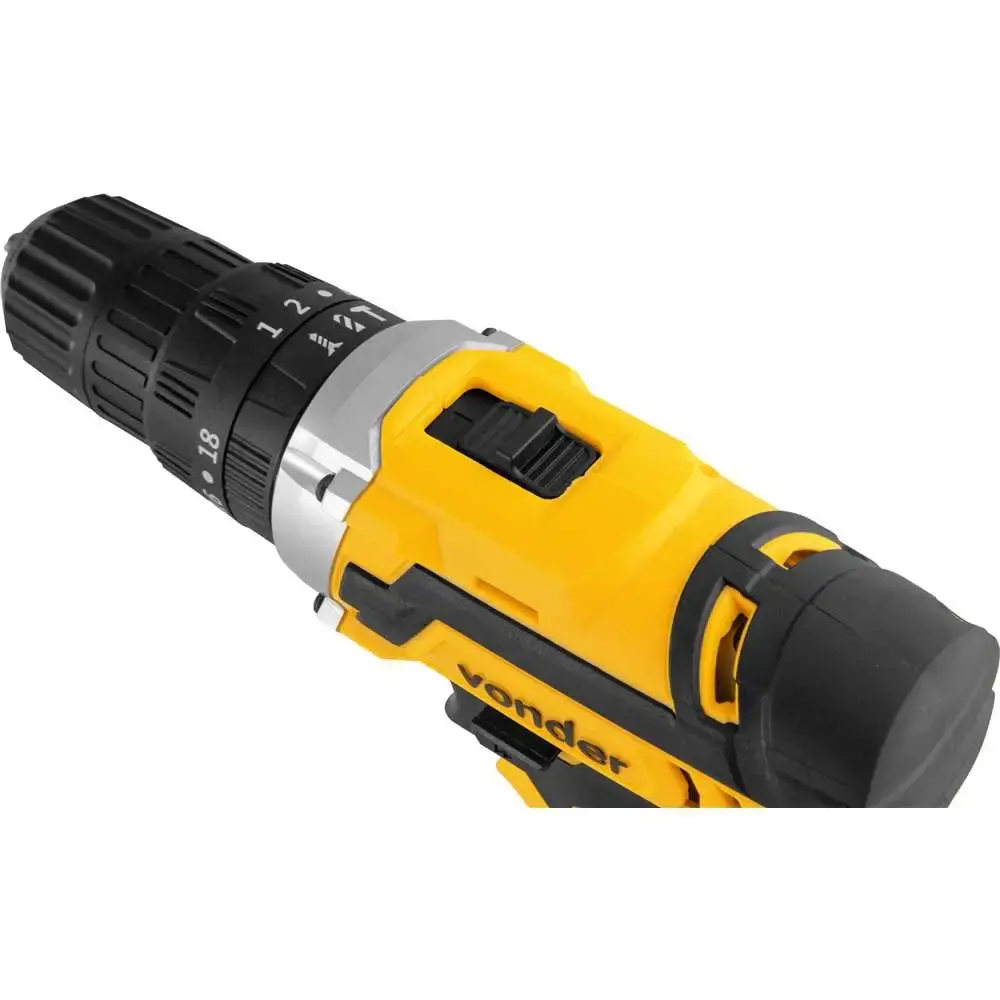 Parafusadeira impacto 3/8 POL 20V com bateria e carregador bivolt Vonder — fotografia 6