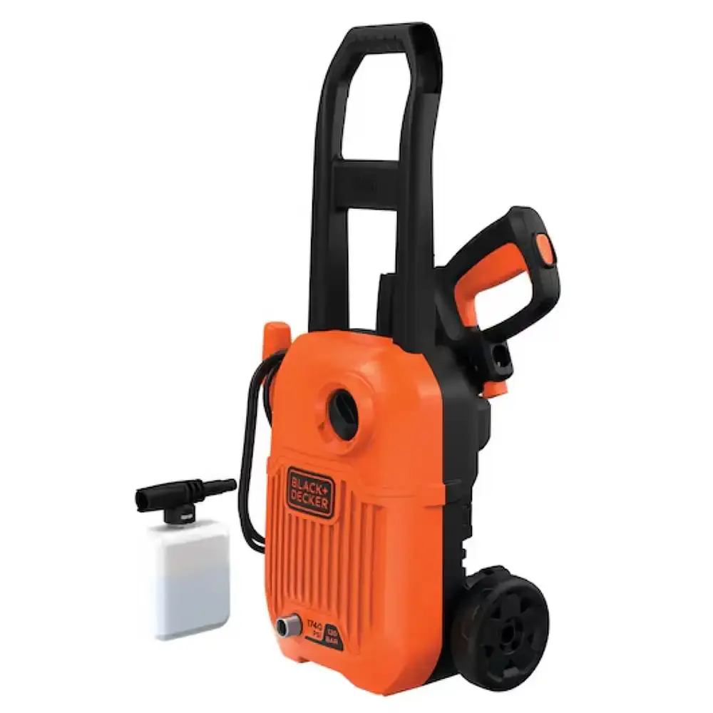 Lavadora de alta pressão 1500W 1740 PSI 6,8 l/min black & decker 220 V — fotografia 2