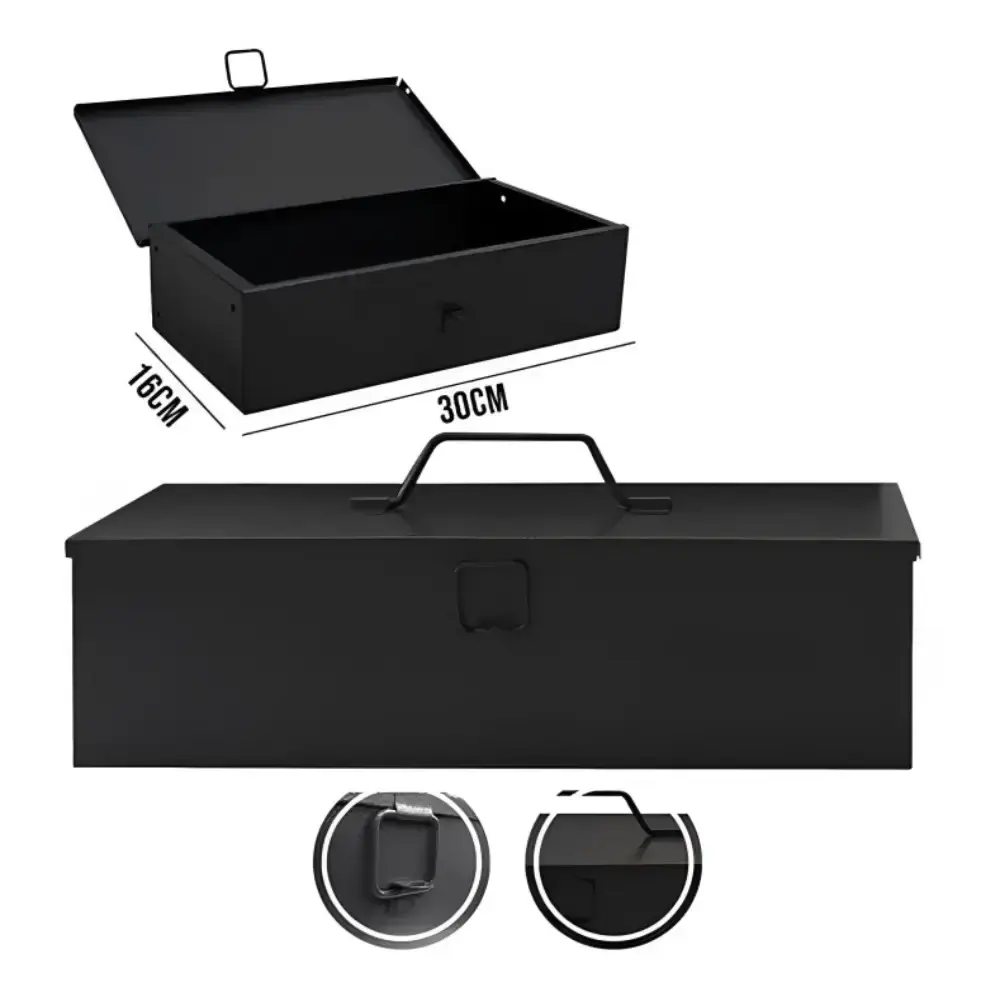 Caixa de ferro baú de 30CM para ferramentas 91805 Presto