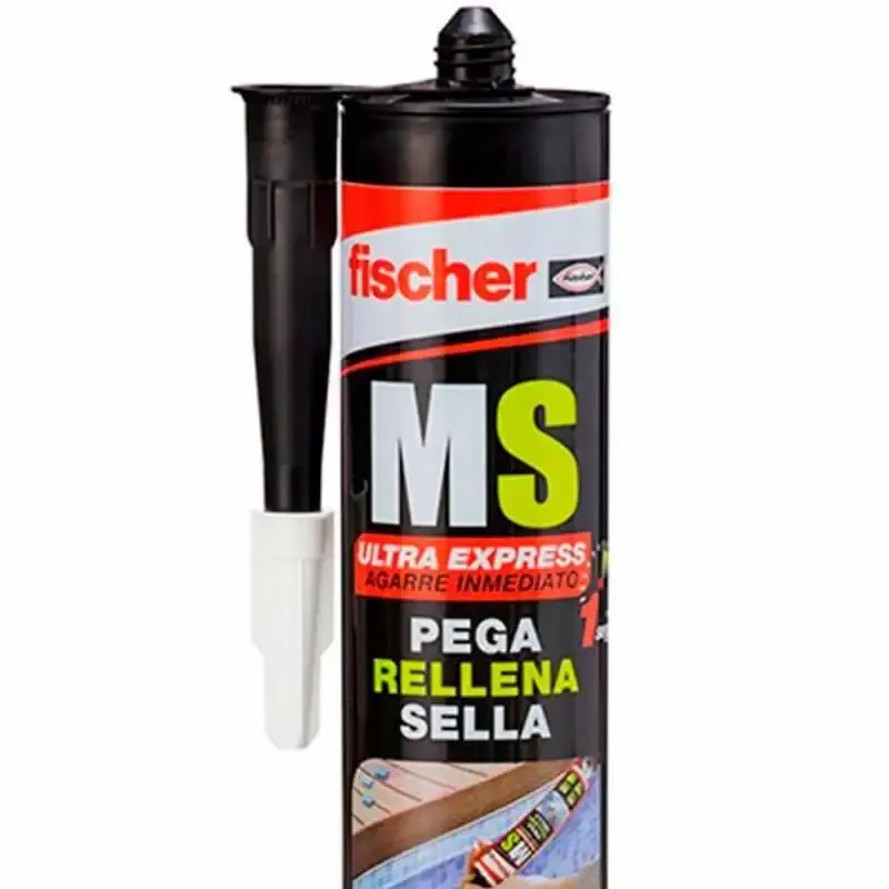 Silicone selante de alto desempenho tubo 400 GR ultra express 508455 Fischer — fotografia 2