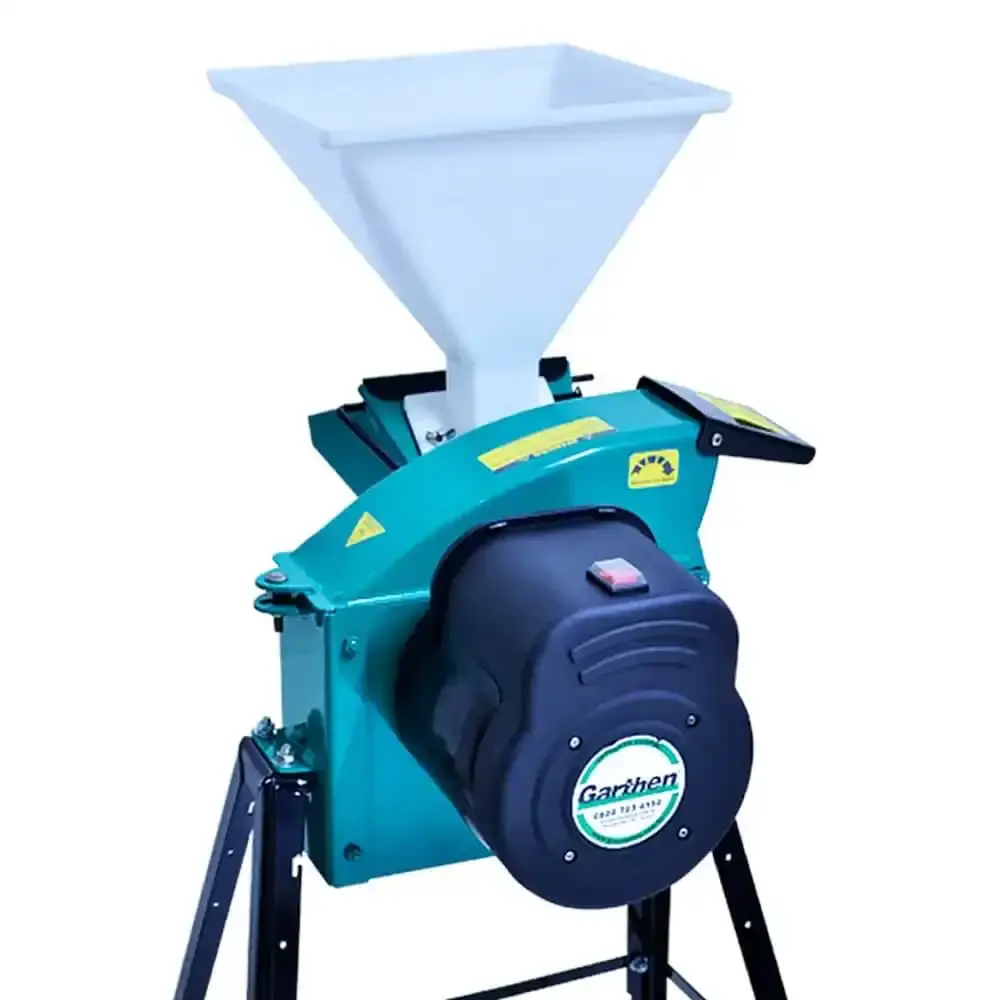 Triturador picador forrageiro 2.0 HP mono GTI-2000LDF-1 Garthen 110 V — fotografia 5
