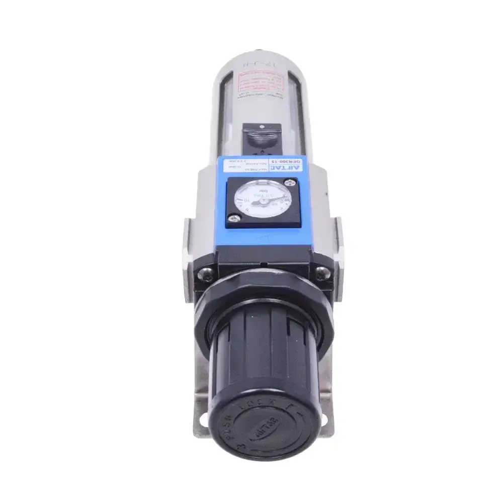Filtro regulador de ar 1/2 com dreno automático TFR12 Puma — fotografia 9