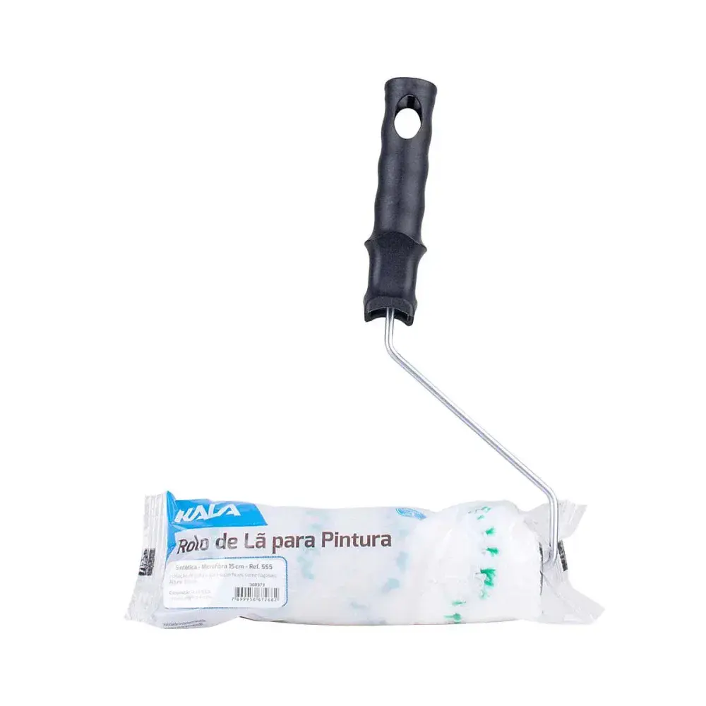 Rolo lã sintética microfibra 15CM Kala — fotografia 4