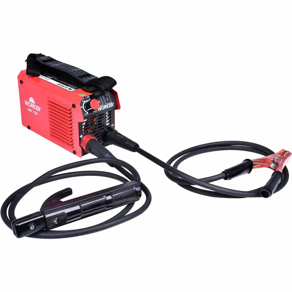 Inversora de solda arc 130 5,5KVA 20 a 130A 220V Worker