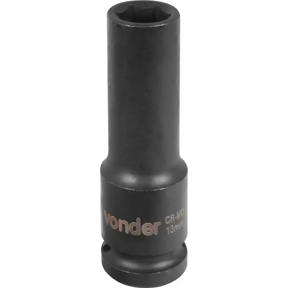 Soquete sextavado longo de impacto 13MM 1/2POL Vonder — fotografia 4