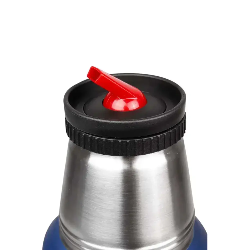 Garrafa térmica inox 1,3L azul Kala — fotografia 6