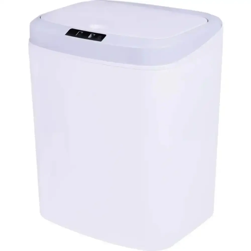 Lixeira automática sensor de aproximação 16 litros com USB Kala Branco — fotografia 11