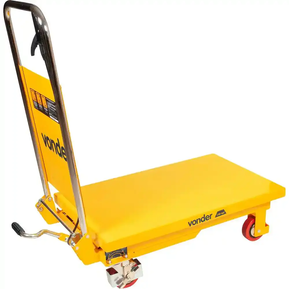 Mesa hidráulica pantográfica 150 KG MPP150 Vonder — fotografia 3