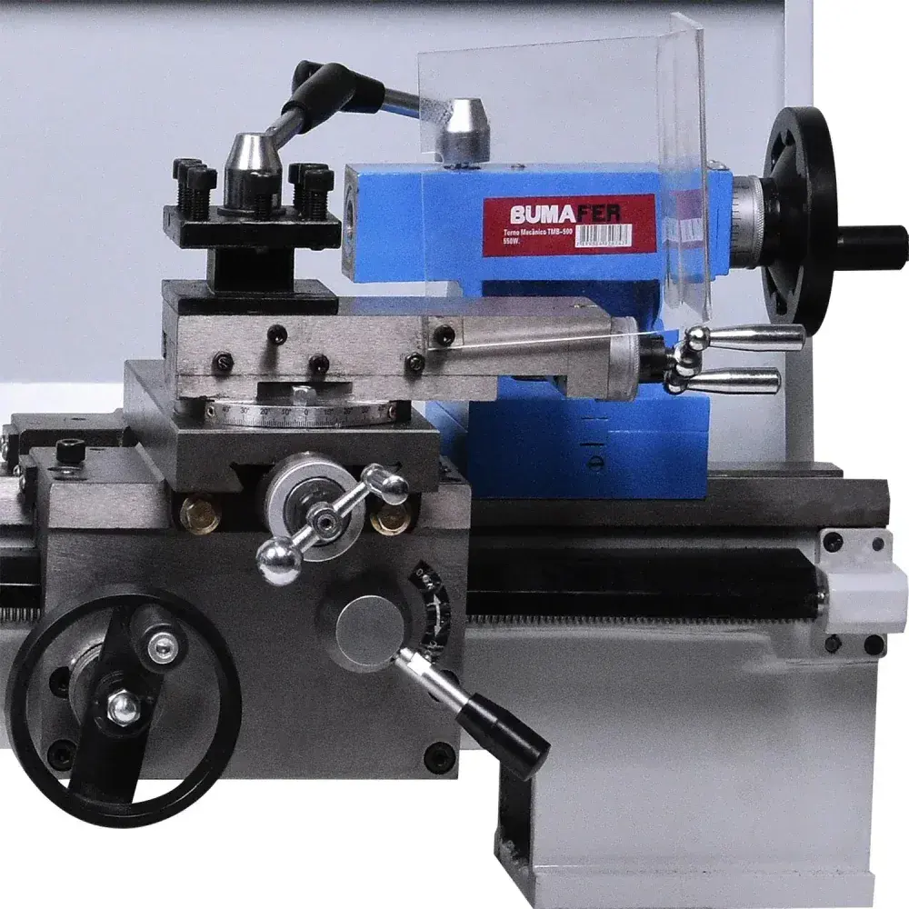 Torno mecânico TMB-500 500MM 220V 550W Bumafer — fotografia 12