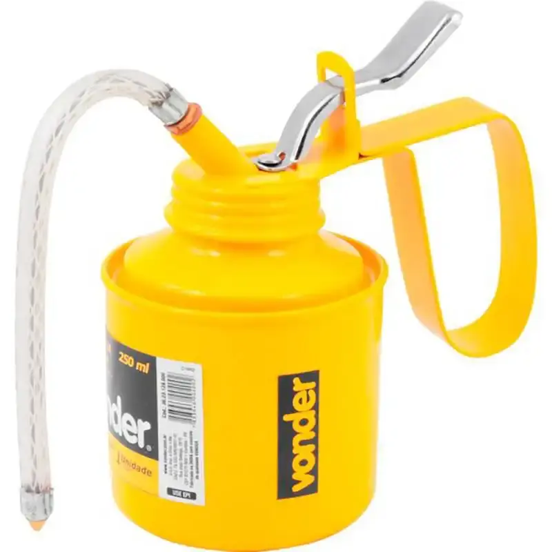 Almotolia metálica 250 ML bico flexível Vonder — fotografia 3