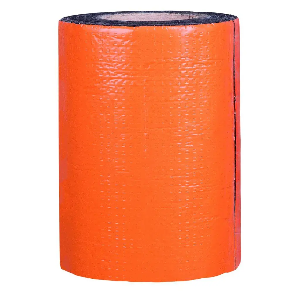 Manta asfáltica autoadesiva flexível terracota 15CM x 10M Worker — fotografia 4