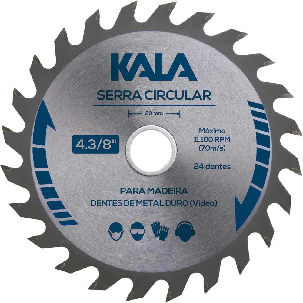 Serra circular para madeira 7.1/4” 185MM Kala — fotografia de referência