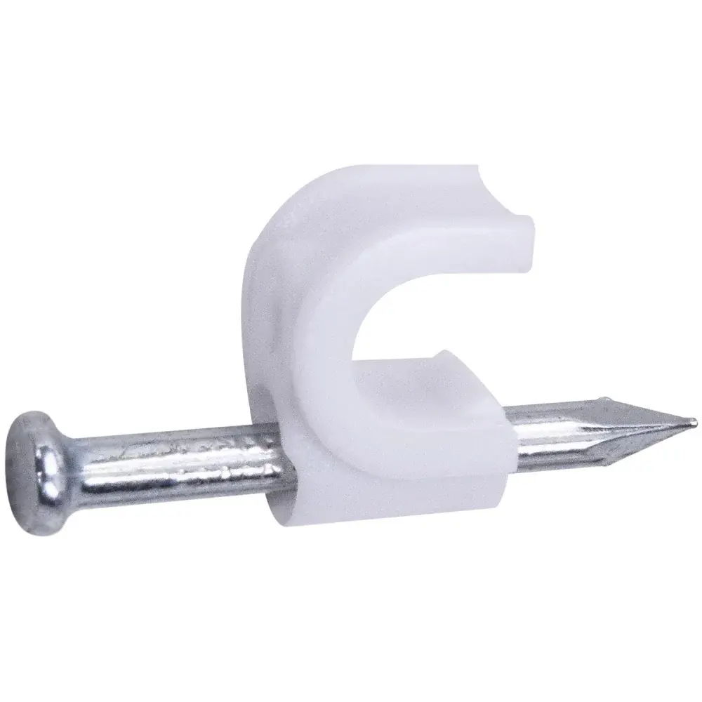 Abraçadeira para cabo coaxial 6MM 20 peç Worker — fotografia 3