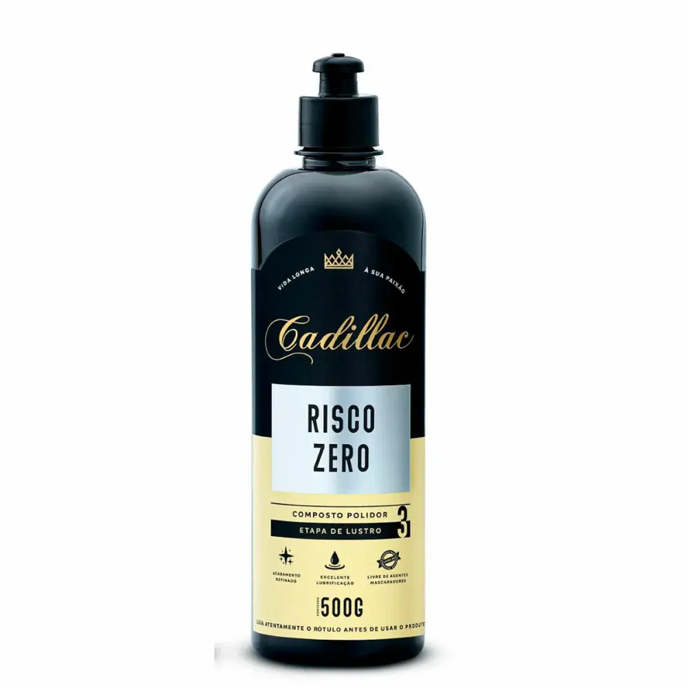 Composto polidor risco zero lustro 500G Cadillac