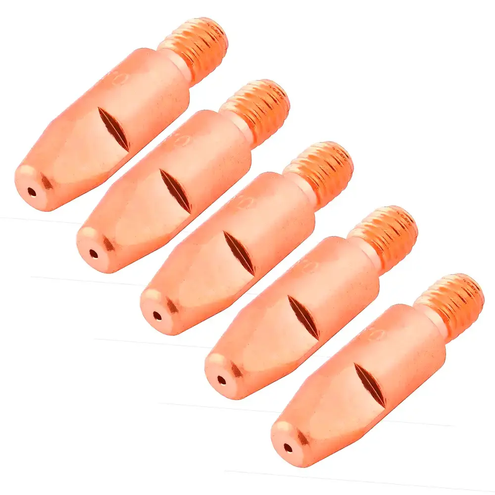 Tocha MIG tubo de contato 0,8 x 30MM M8 5 unidades Oximig