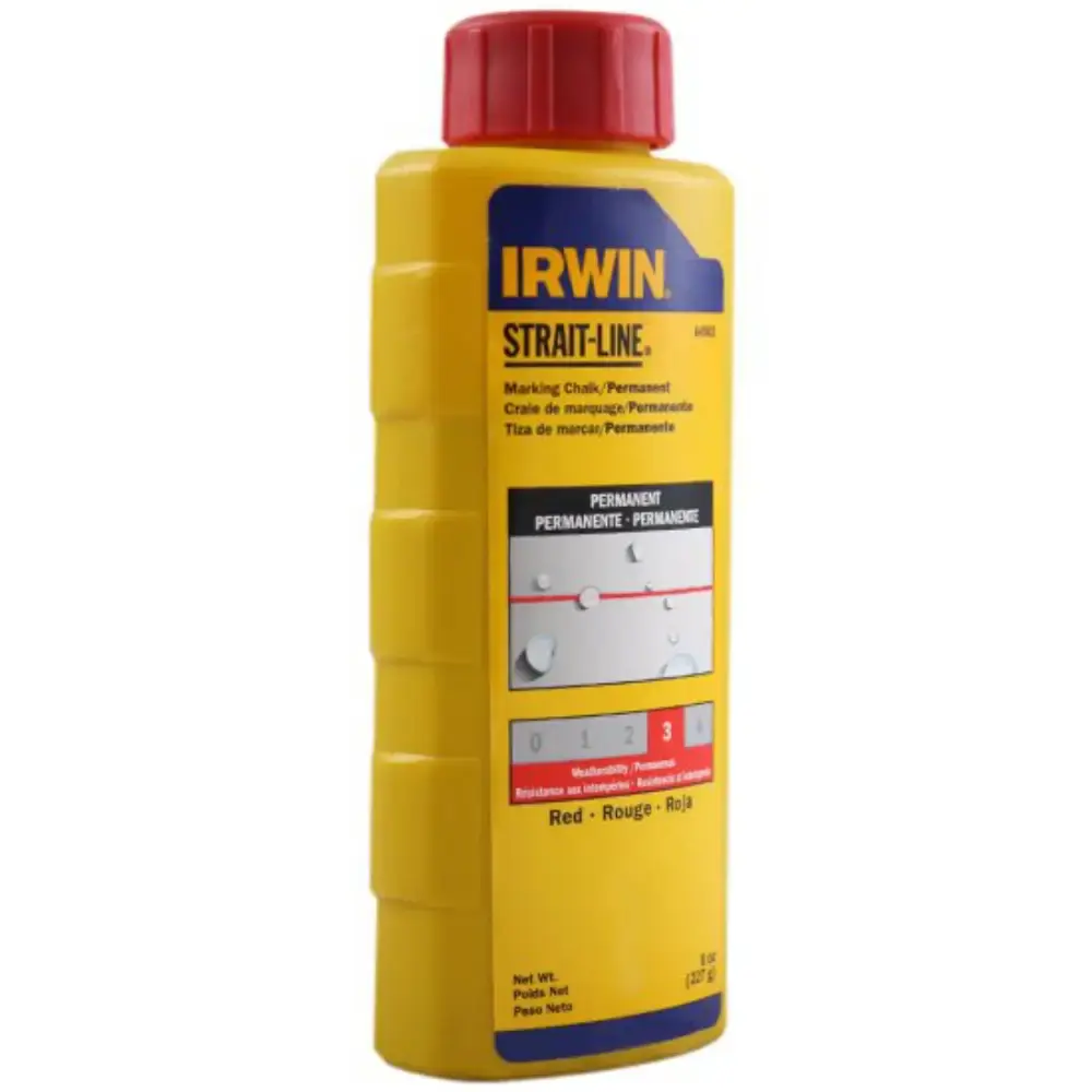 Refil vermelho para giz de linha 64902 Irwin — fotografia de referência