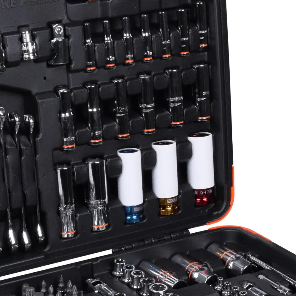 Jogo de soquetes e bits master 5000R 178 peças Robust — fotografia 3