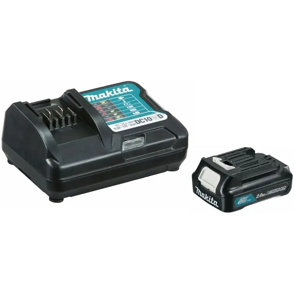 Aparador para cerca viva 460MM com bateria 12V 2,0AH e carregador bivolt Makita — fotografia 2