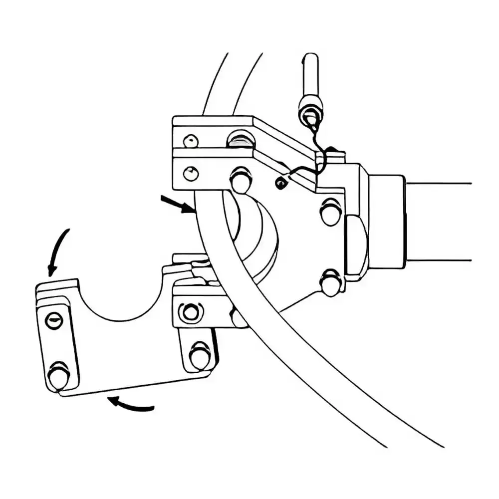 Alicate hidráulico manual para cortar cabos ACCH40 40MM Bovenau — fotografia 5