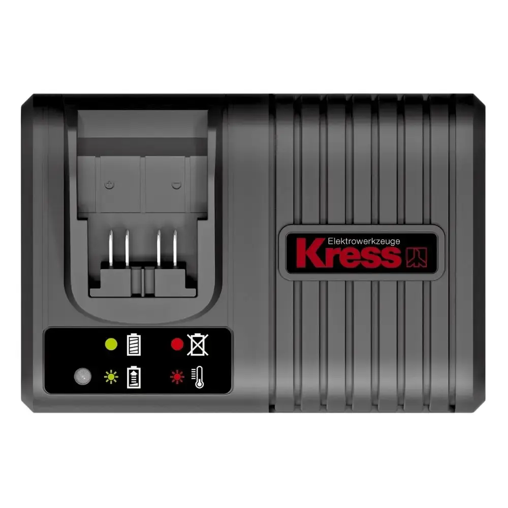 Carregador de bateria 20V 6AH KAC21 bivolt Kress — fotografia 3