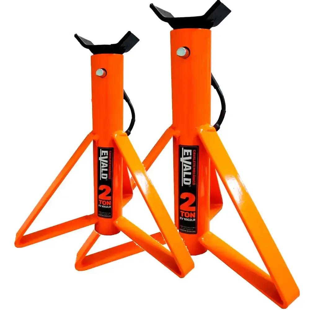 Cavalete mecânico automotivo 2 TON kit 2 peças EV1002LR Evald