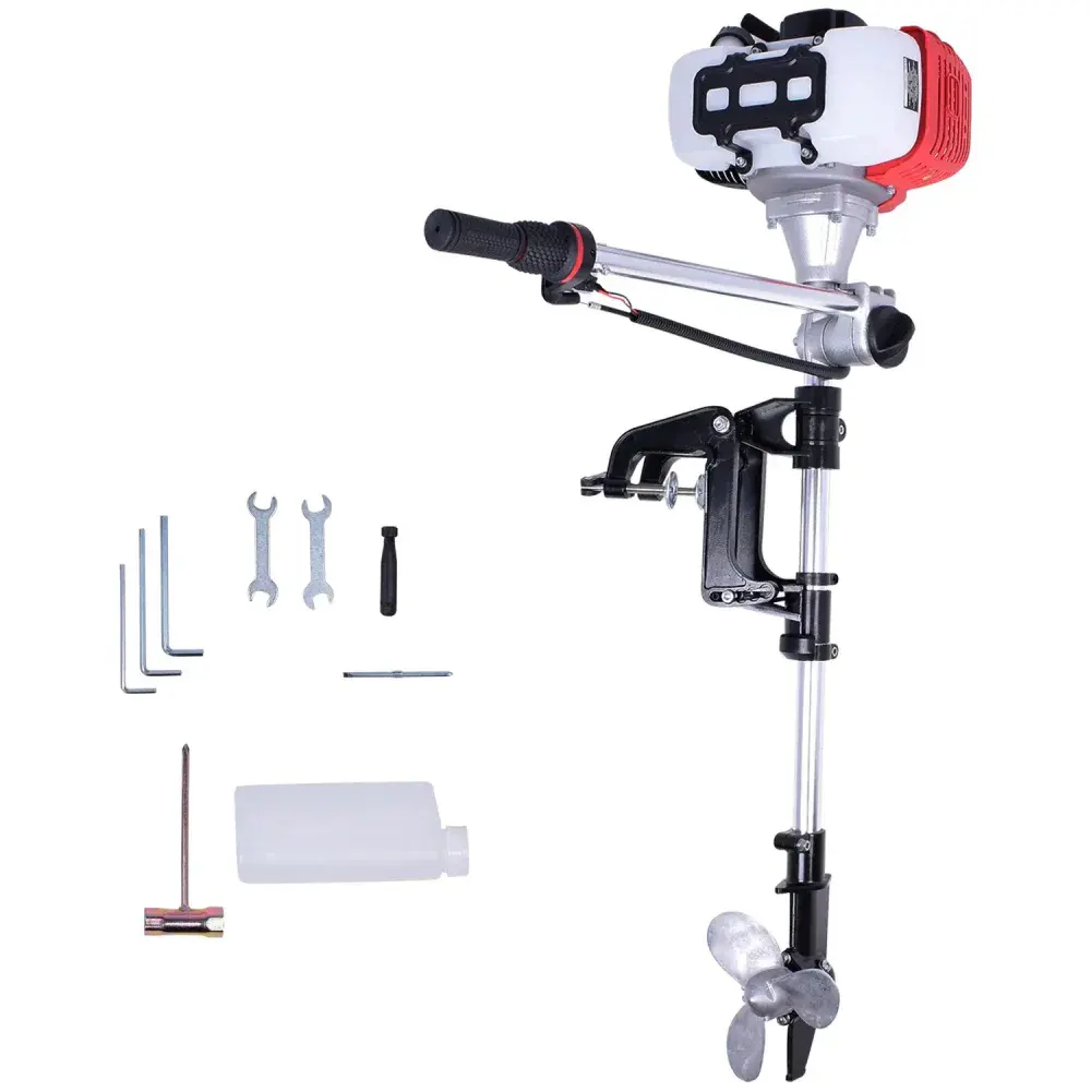 Motor de popa TM3.0TSB de barco a gasolina 3HP Toyama — fotografia 8