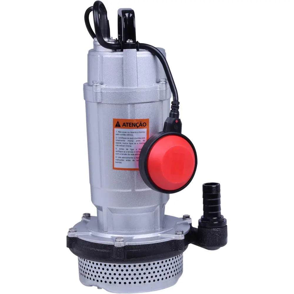 Bomba submersível alumínio 1/2HP 370W Worker — fotografia 3