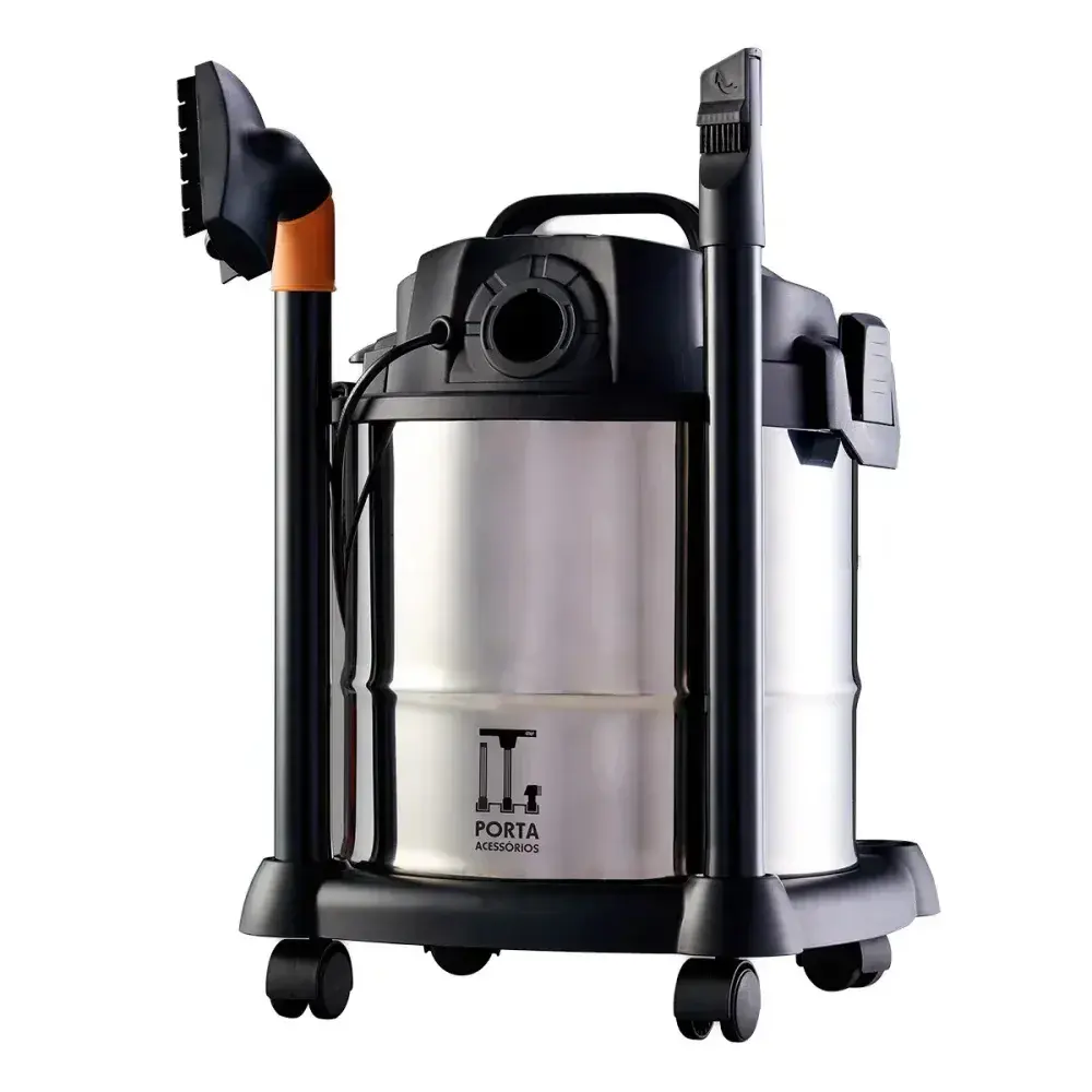 Aspirador de pó/água gtw inox 12 bico múltiplo 1400W 127V Wap — fotografia 9