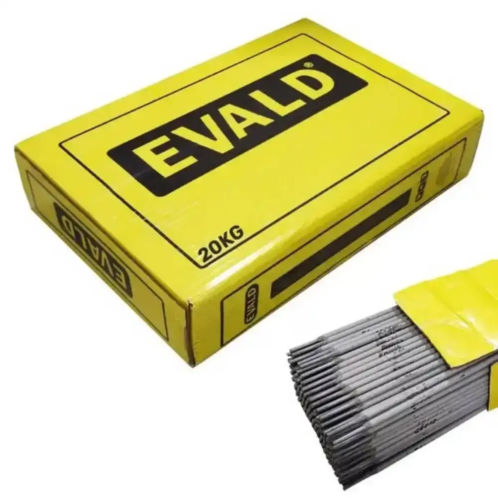 Eletrodo para soldagem 2,5MM com 4 caixas 5KG E7018-48 Evald — fotografia de referência