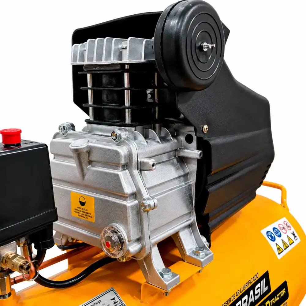 Compressor port. lub 8,6 PES 2,0HP 50L evald tractor Compbrasil 110 V — fotografia 4