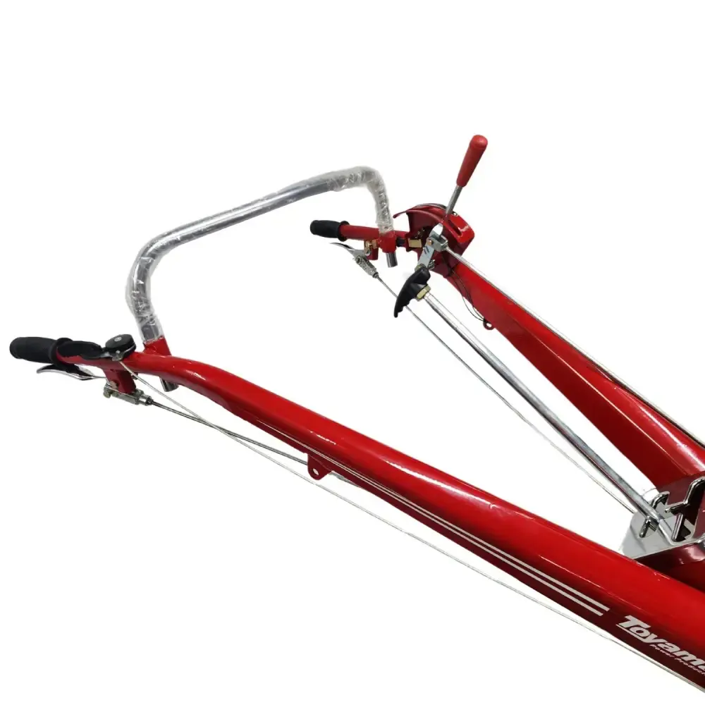 Motocultivador diesel 16,5 HP 4T 942 CC microtrator TDWT80TE 707-006 Toyama — fotografia 4