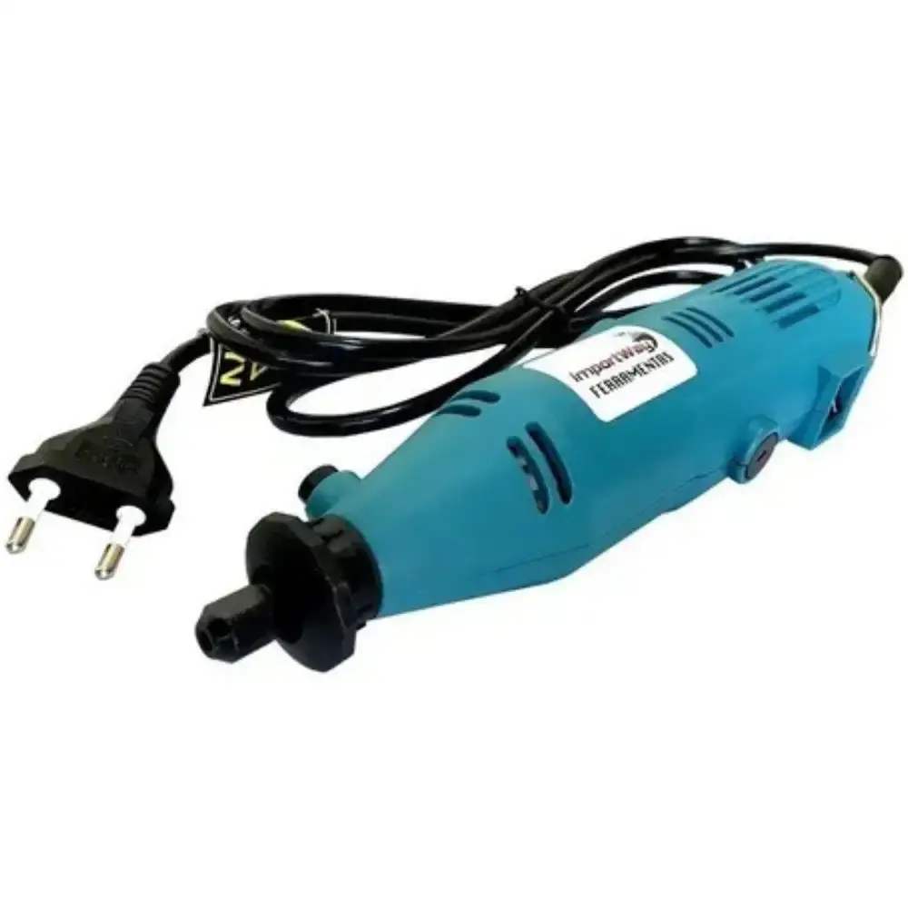 Micro retifica com maleta e kit 160 peças iwkmr ImportWay 110 V — fotografia 9
