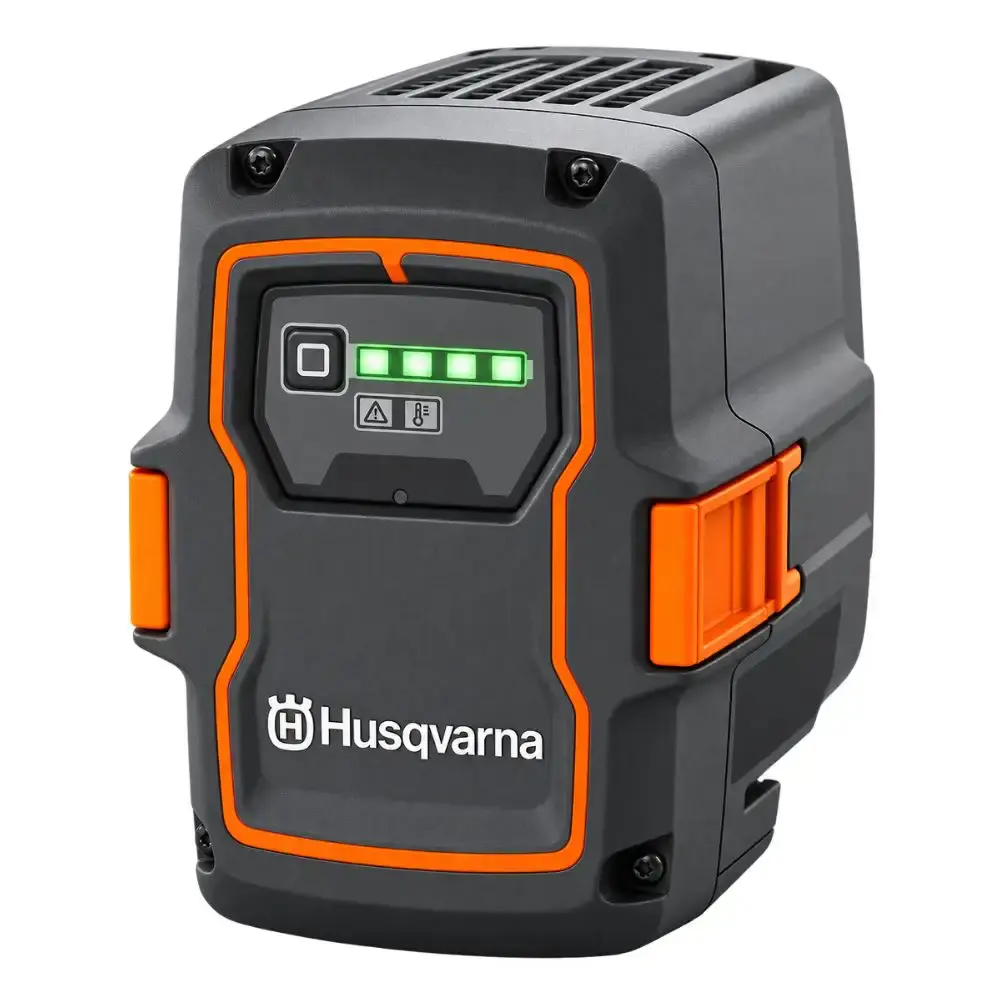 Roçadeira 36V 325IR carregador rápido 40-C500X e bateria B220X 36V 6AH Husqvarna — fotografia 7