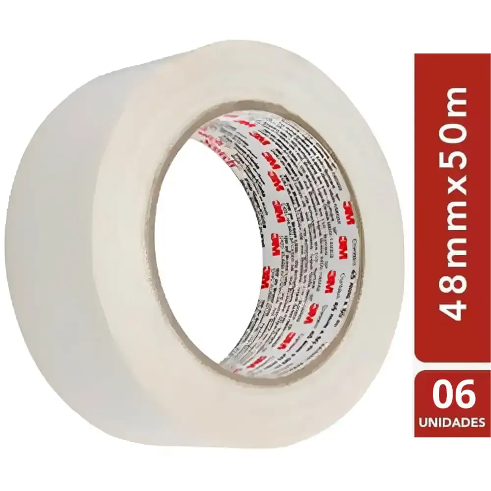 Kit Fita Crepe 48mm x 50 Metros 6 Unidades 3M — fotografia 4
