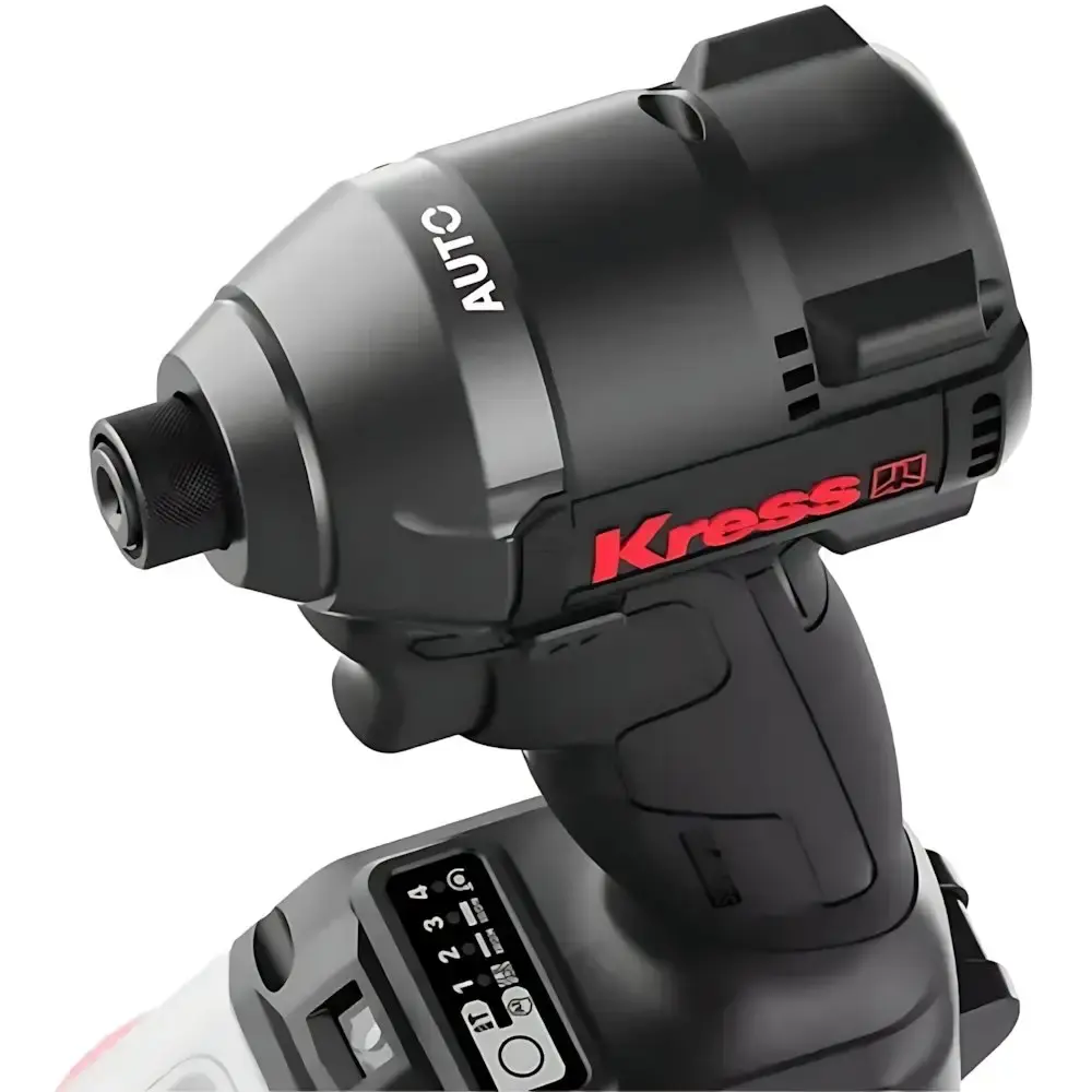 Chave de impacto brushless 1/4POL 20V 230NM sem bateria e carregador KUB61.9 Kress — fotografia 2