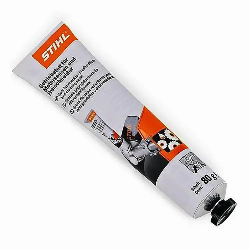 Tubo de graxa para motosserras elétricos 80G Stihl — fotografia de referência
