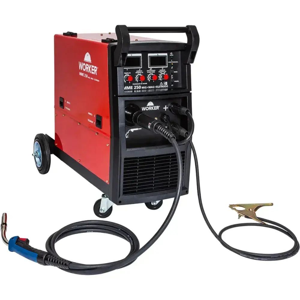 Máquina para solda mig/mag mme 250A 220V da Worker — fotografia 10