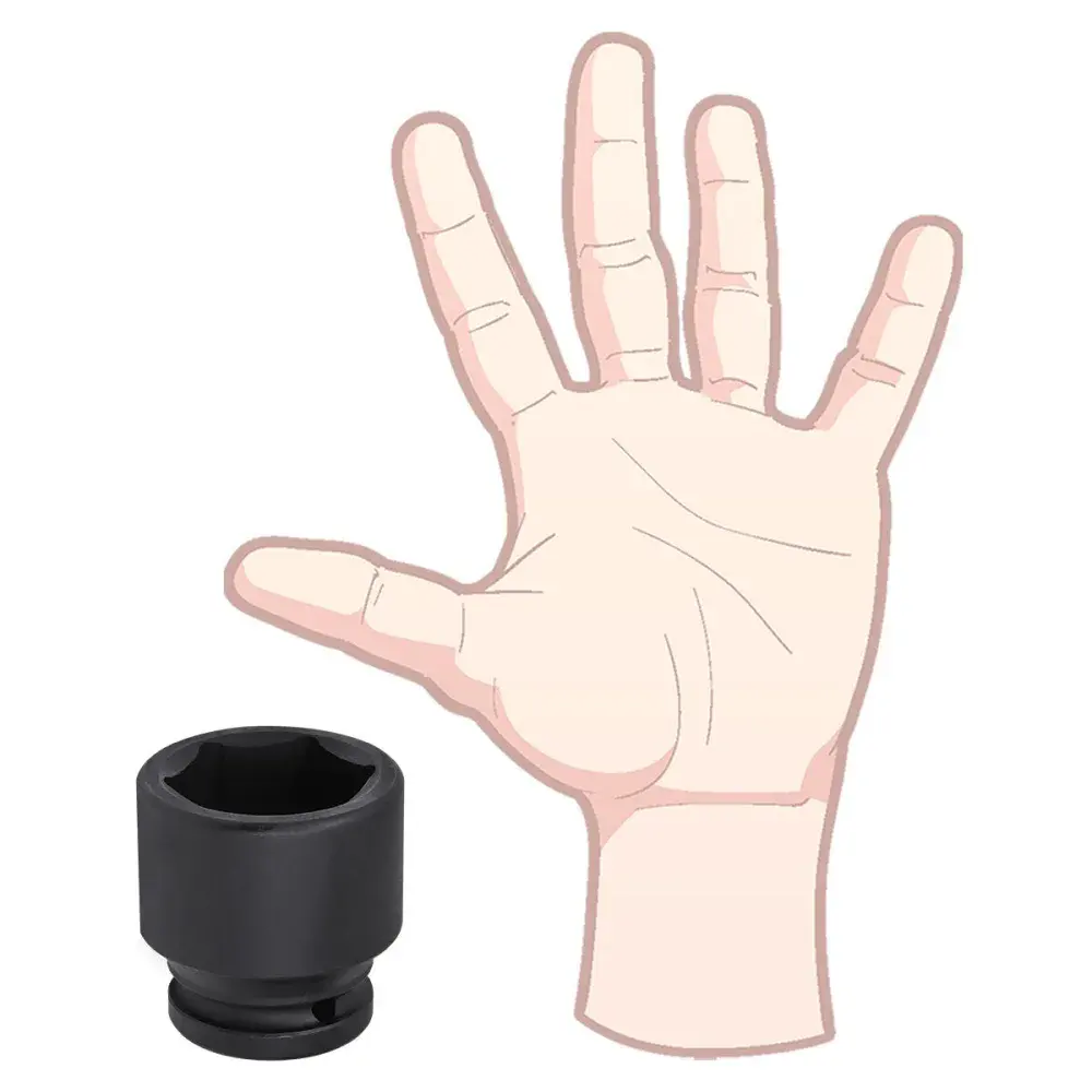 Soquete sextavado impacto encaixe 3/4 36MM Worker — fotografia 5